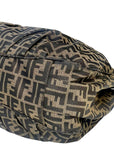 Fendi Mia Brown Zucca Shoulder Bag