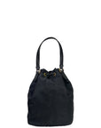 Prada Duet Re-Nylon Black Bucket Bag