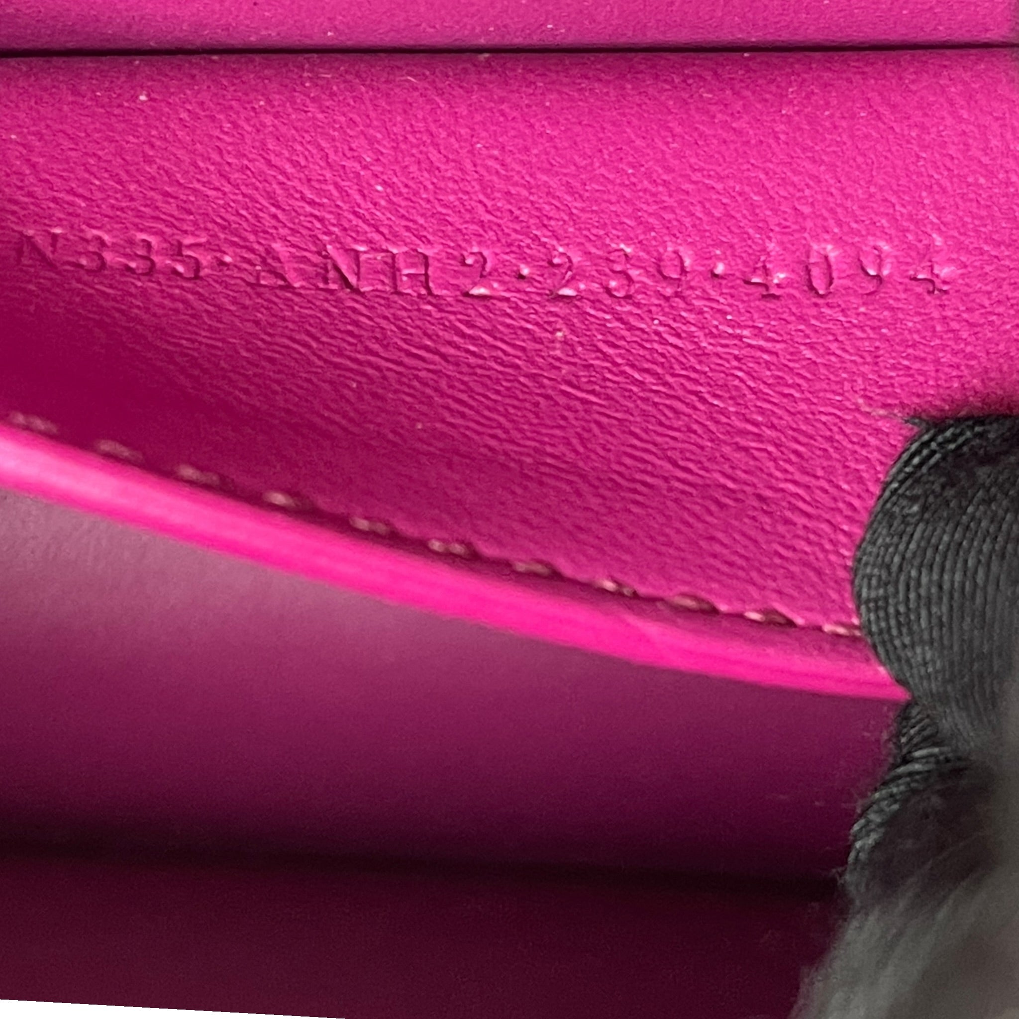 Fendi Peekaboo ISeeU Petite Bag Pink Stingray Leather