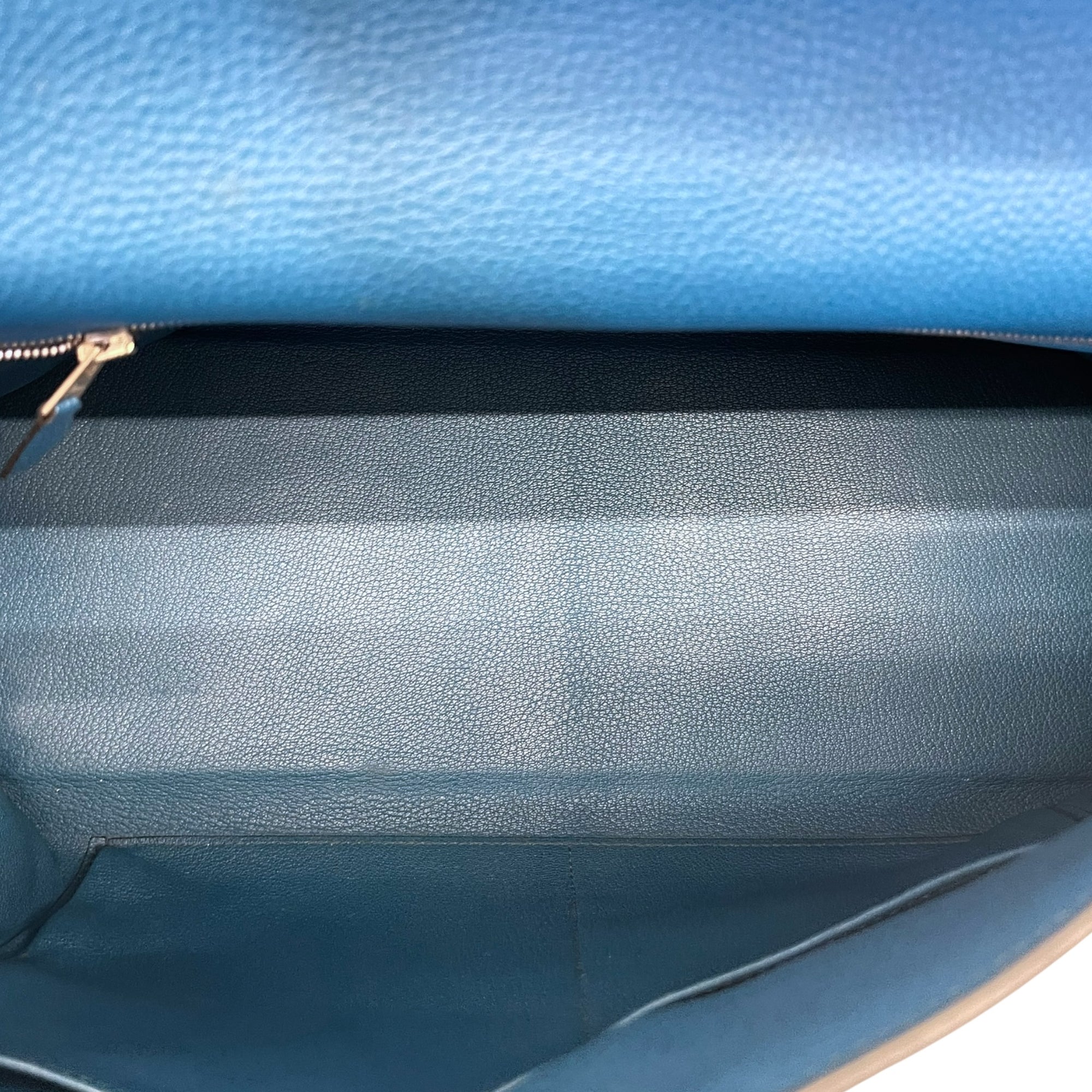 Hermès Kelly 40 Blue Togo PHW