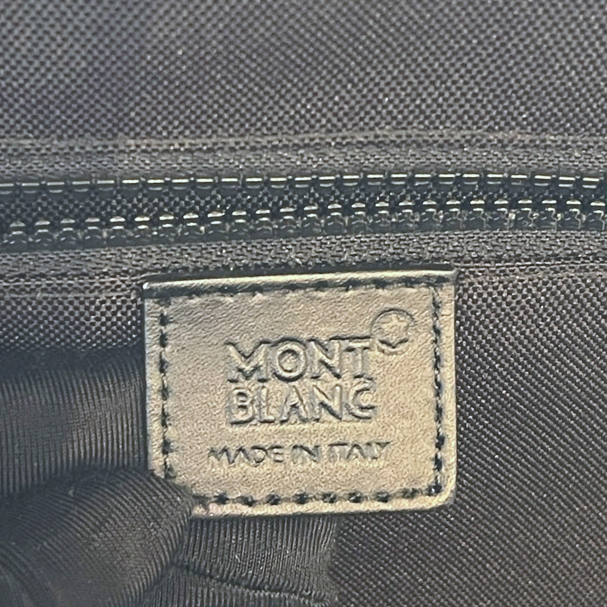 Montblanc Sartorial Backpack Black Calfskin Leather