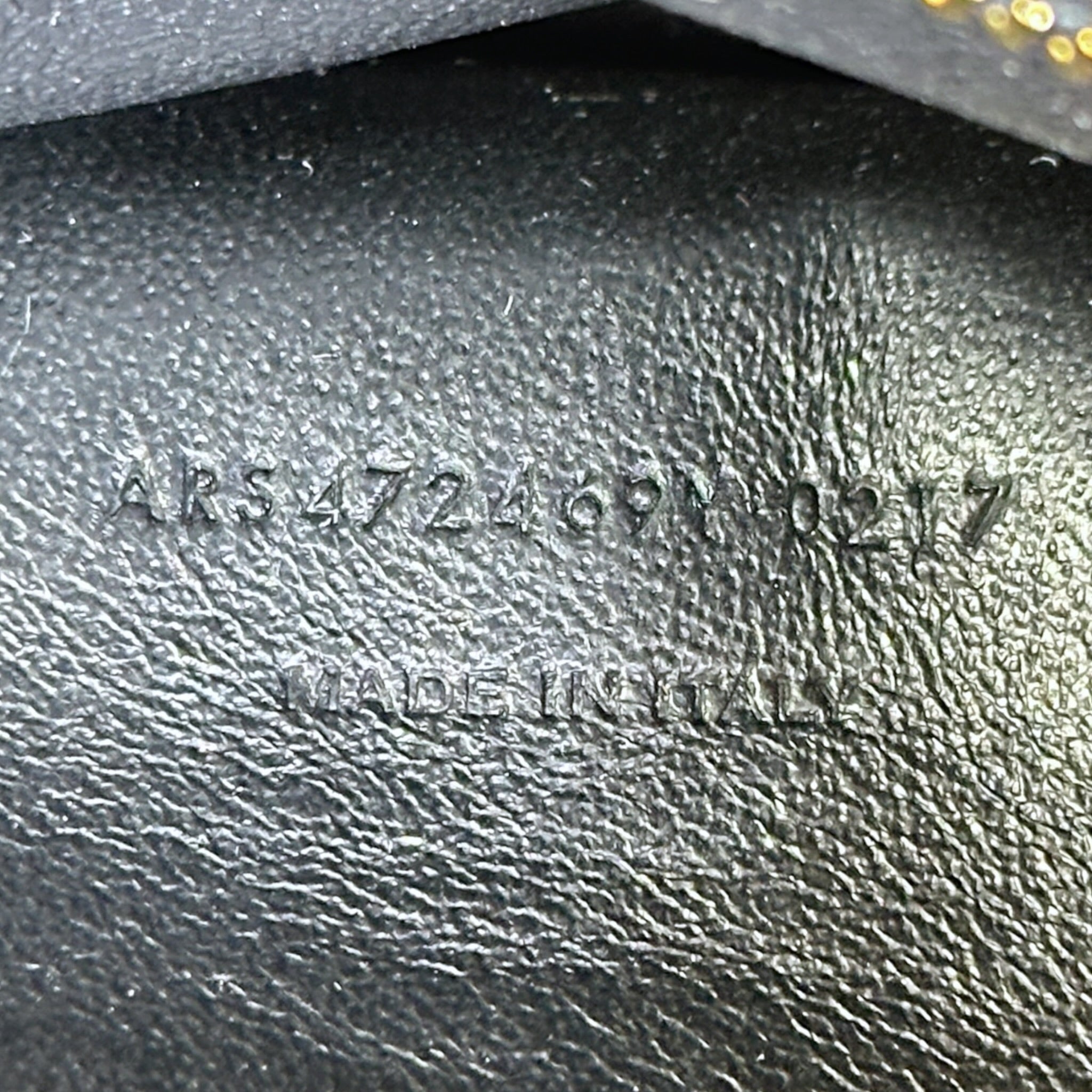 Saint Laurent Small Monogram Grey Calfskin Leather Cabas Bag