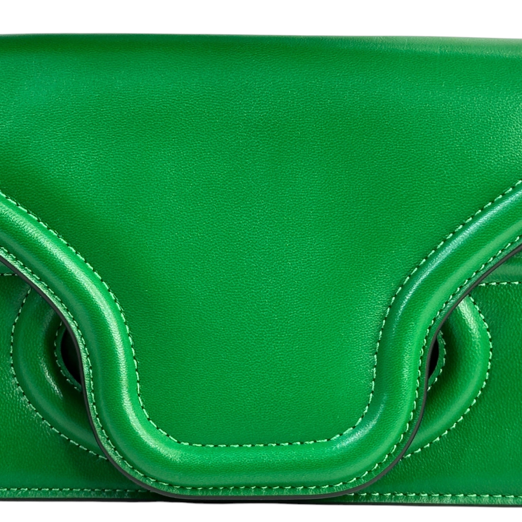 Valentino Garavani Le Petit Deuxieme Green Leather bag