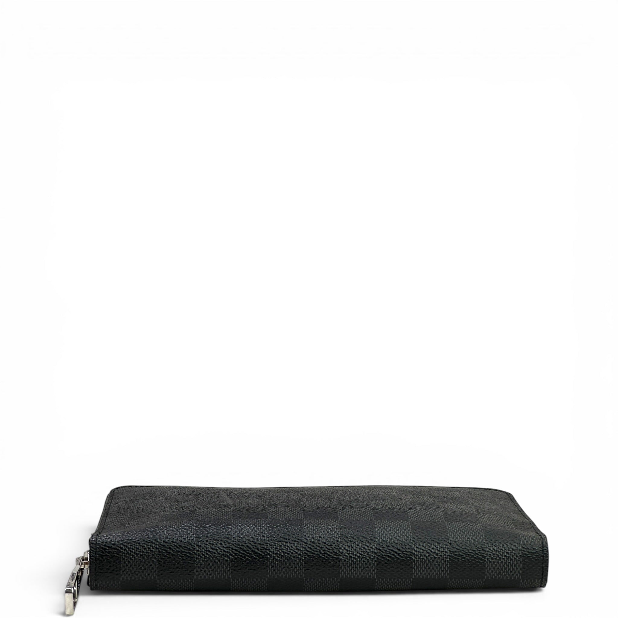 Louis Vuitton Zippy Horizontal Wallet Damier Graphite Canvas