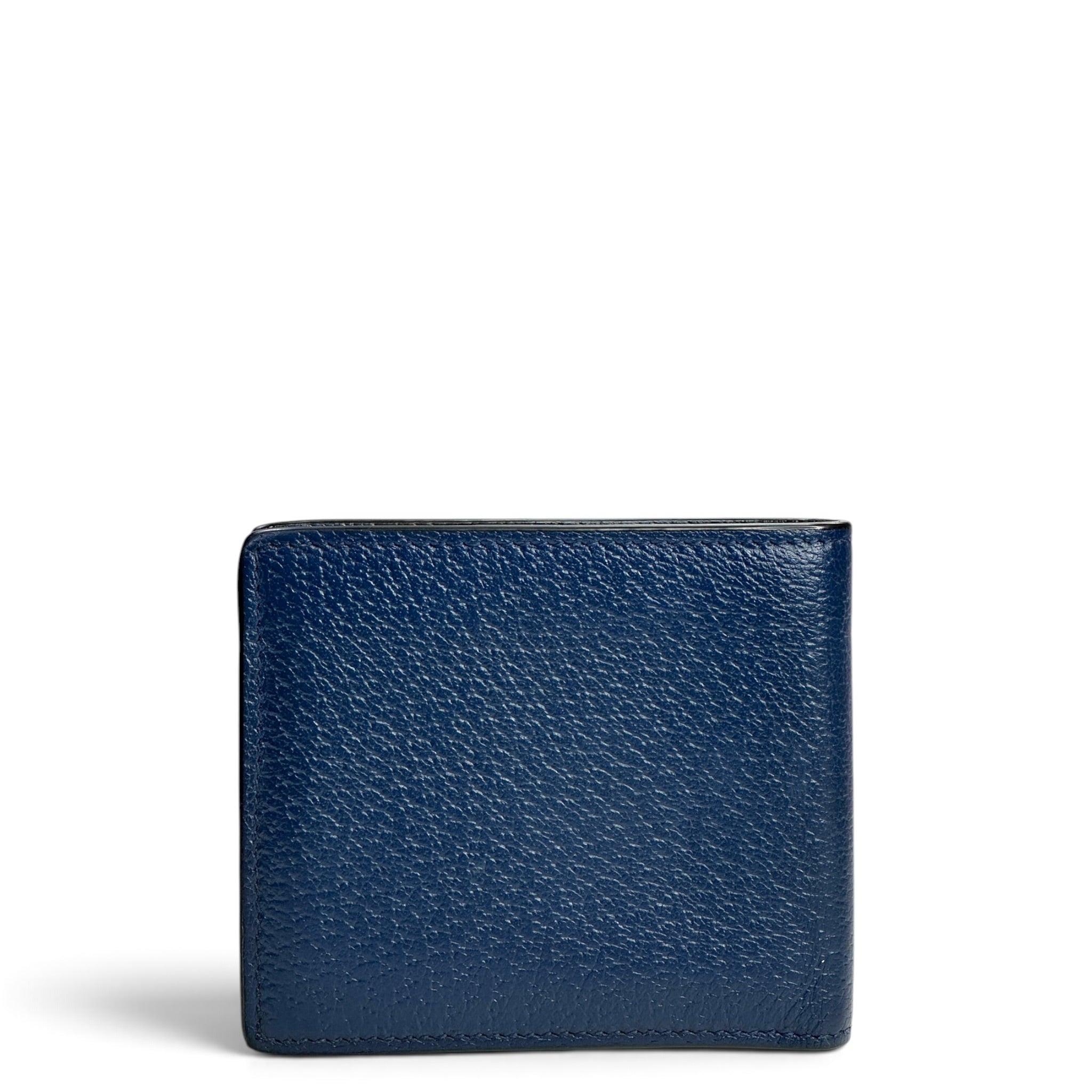 Gucci Marmont Blue leather bi-fold wallet