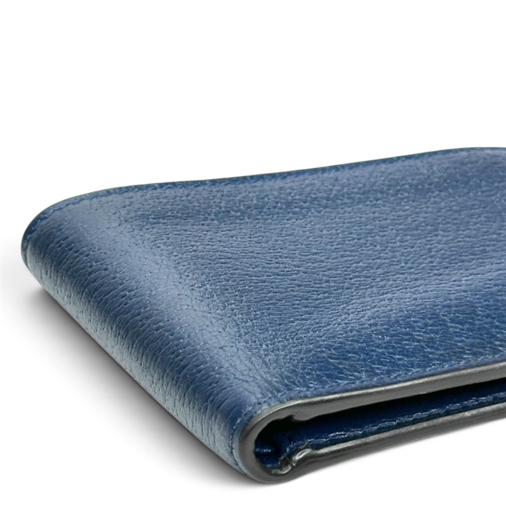 Gucci Marmont Blue leather bi-fold wallet