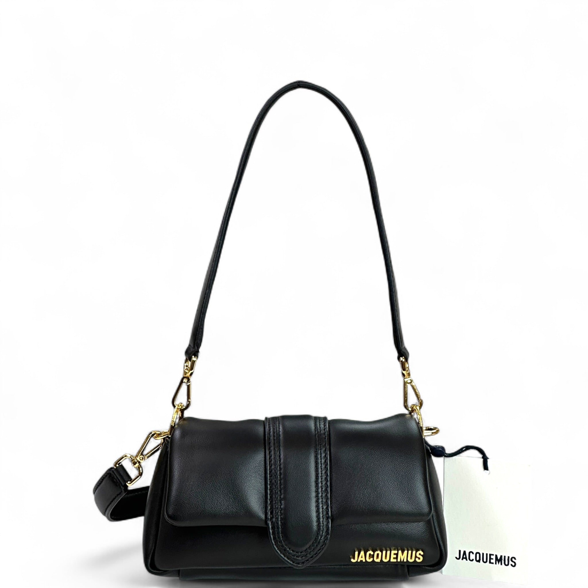 Jacquemus Le Petit Bambimou Black Leather