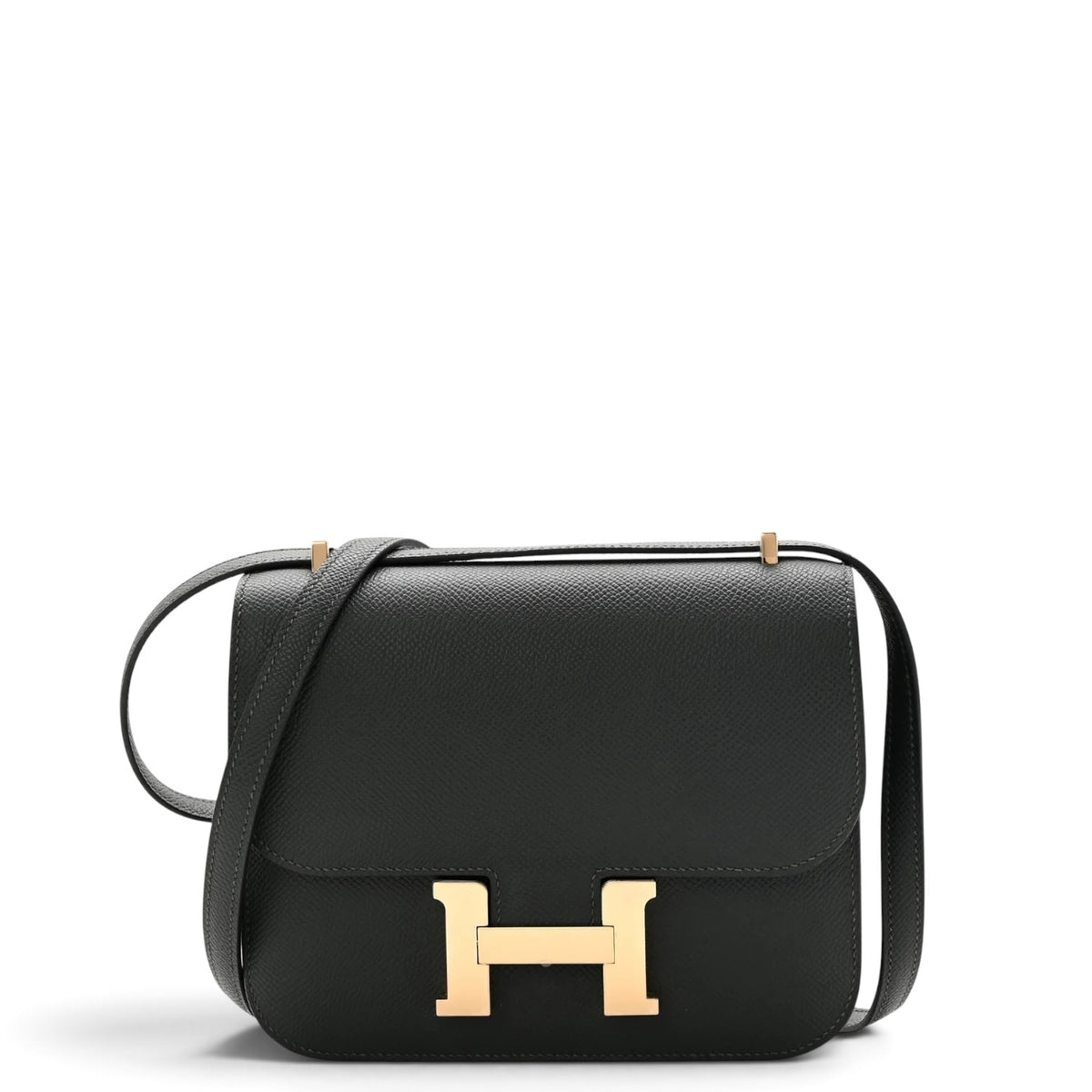 Hermes Constance 18 Black Epsom ghw