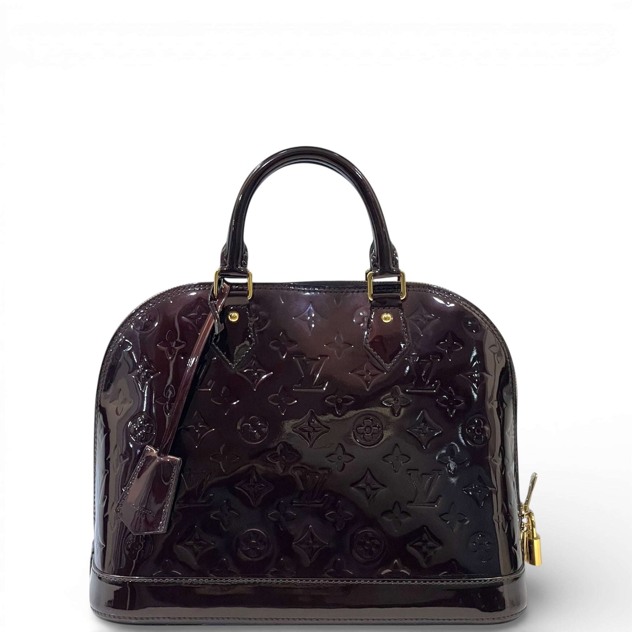 Louis Vuitton Alma PM Amarante Monogram Vernis