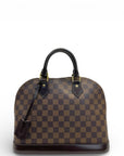 Louis Vuitton Alma PM Bag Damier Ebene Canvas