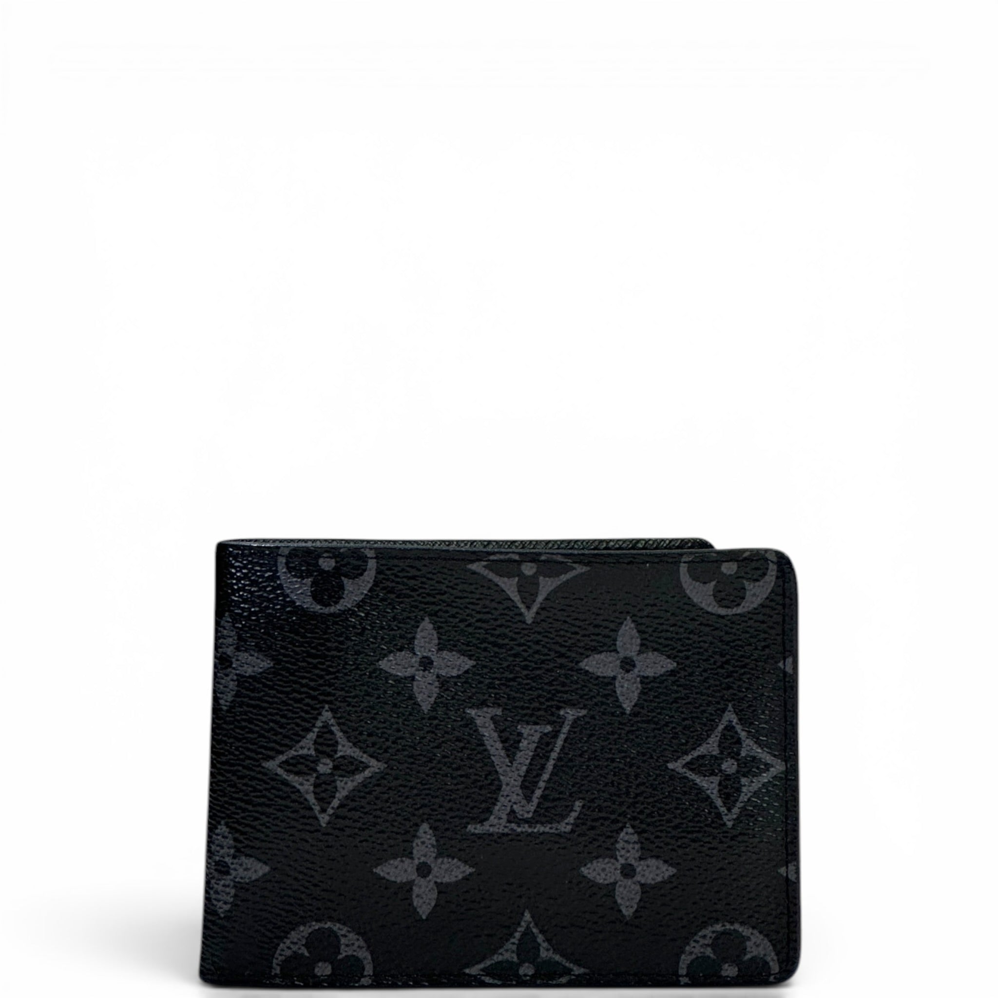Louis Vuitton Slender Wallet Monogram Eclipse Canvas