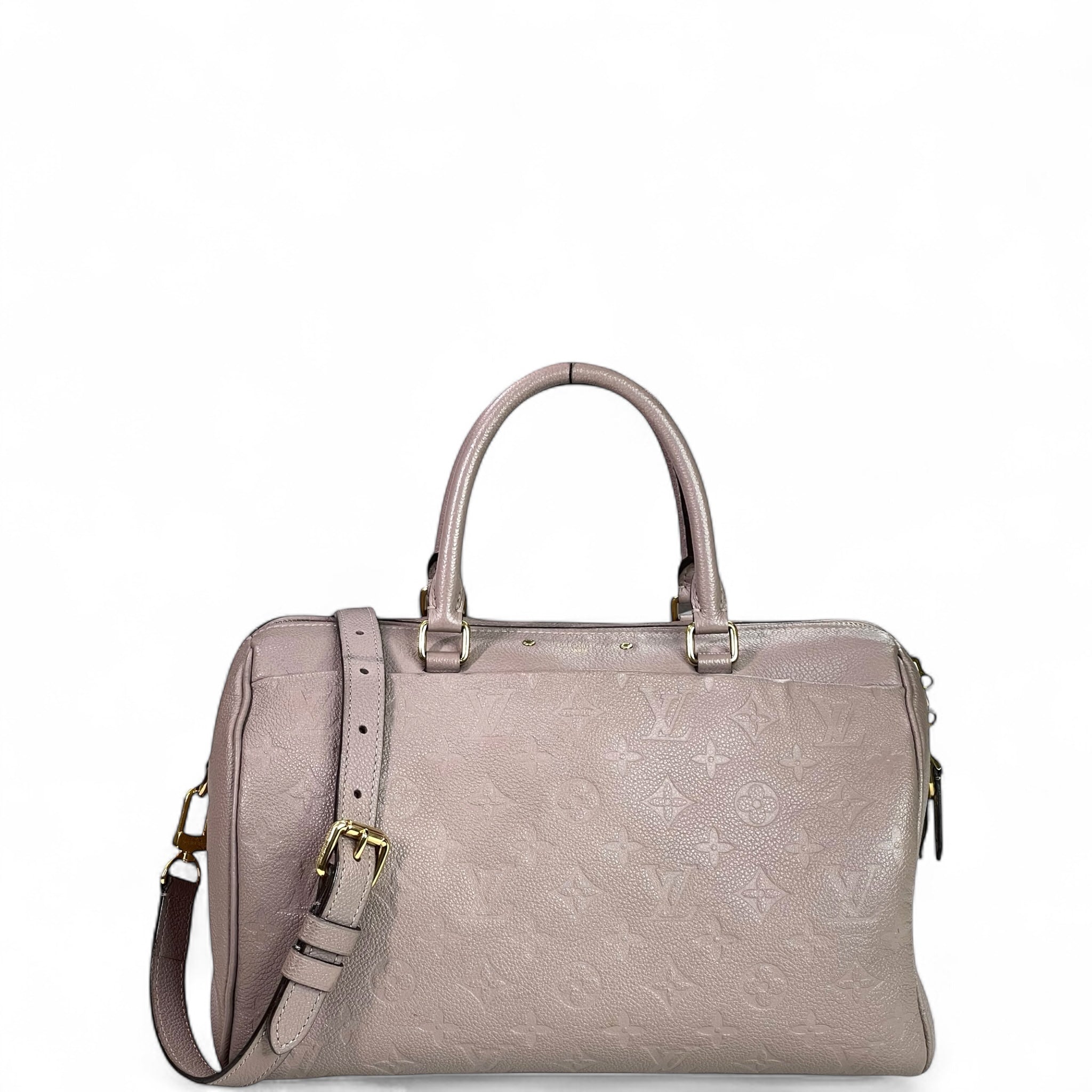Louis Vuitton Speedy 30 Bandouliere Monogram Empreinte