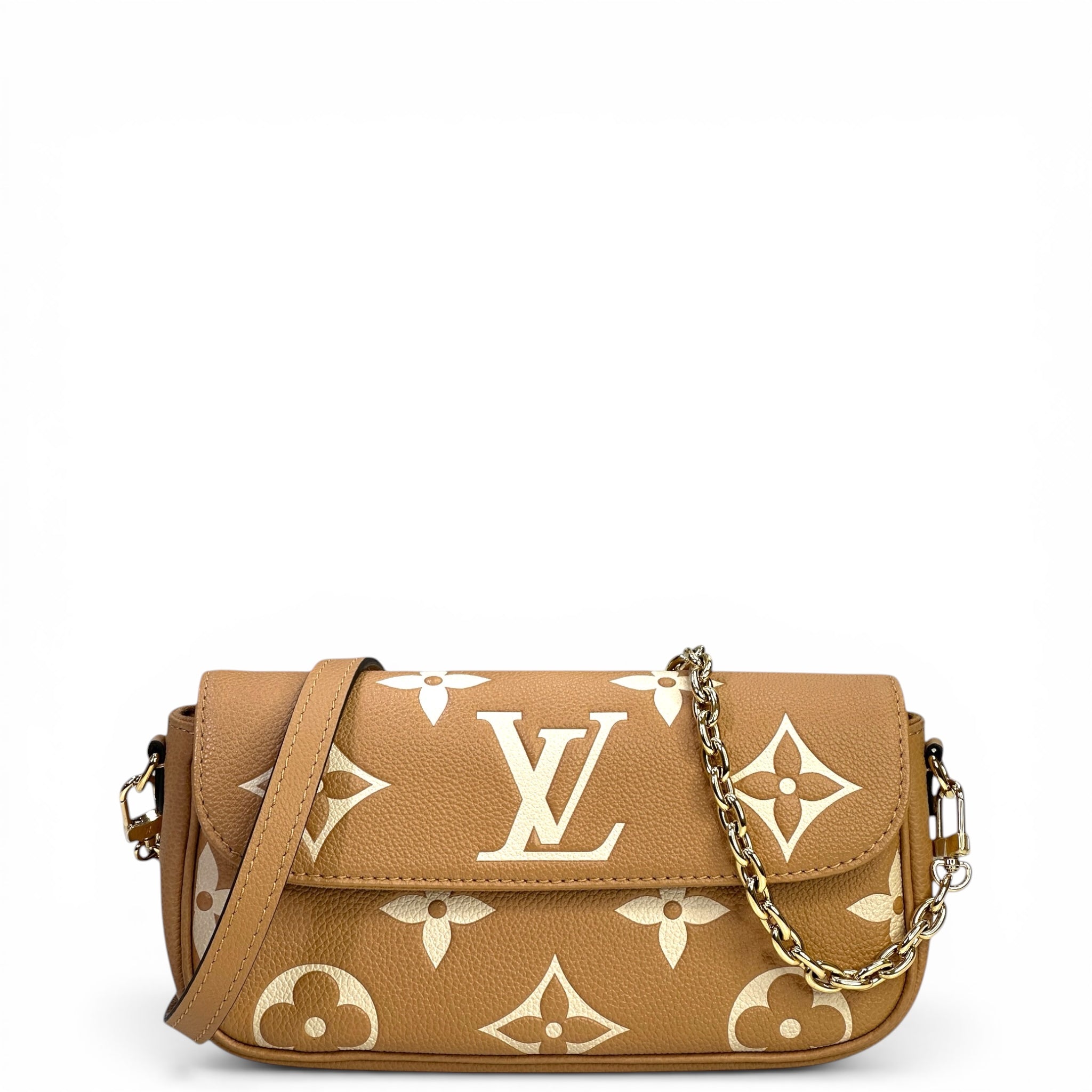 Louis Vuitton Wallet on Chain Ivy Bicolor Monogram Empreinte