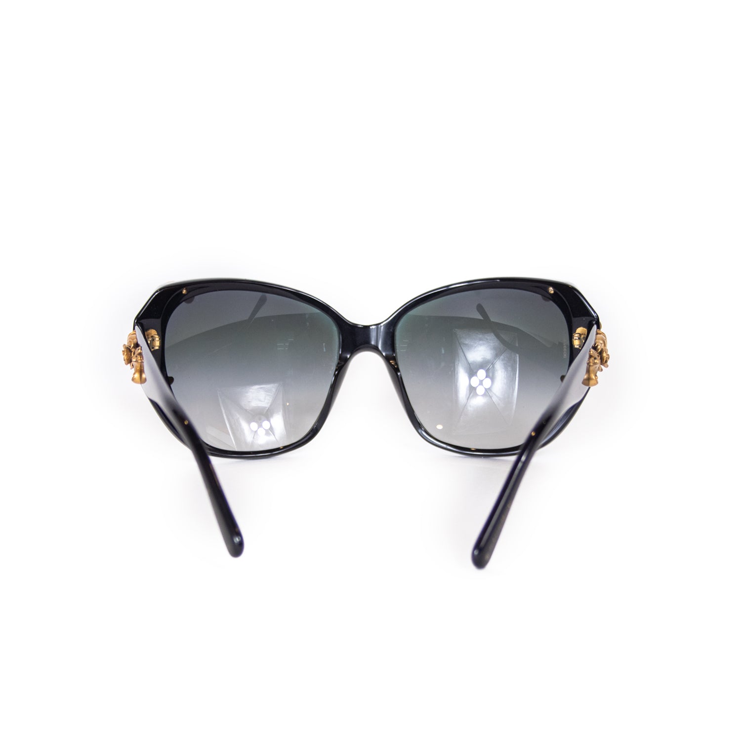 Dolce &amp; Gabbana DG Pattern Black Sunglasses