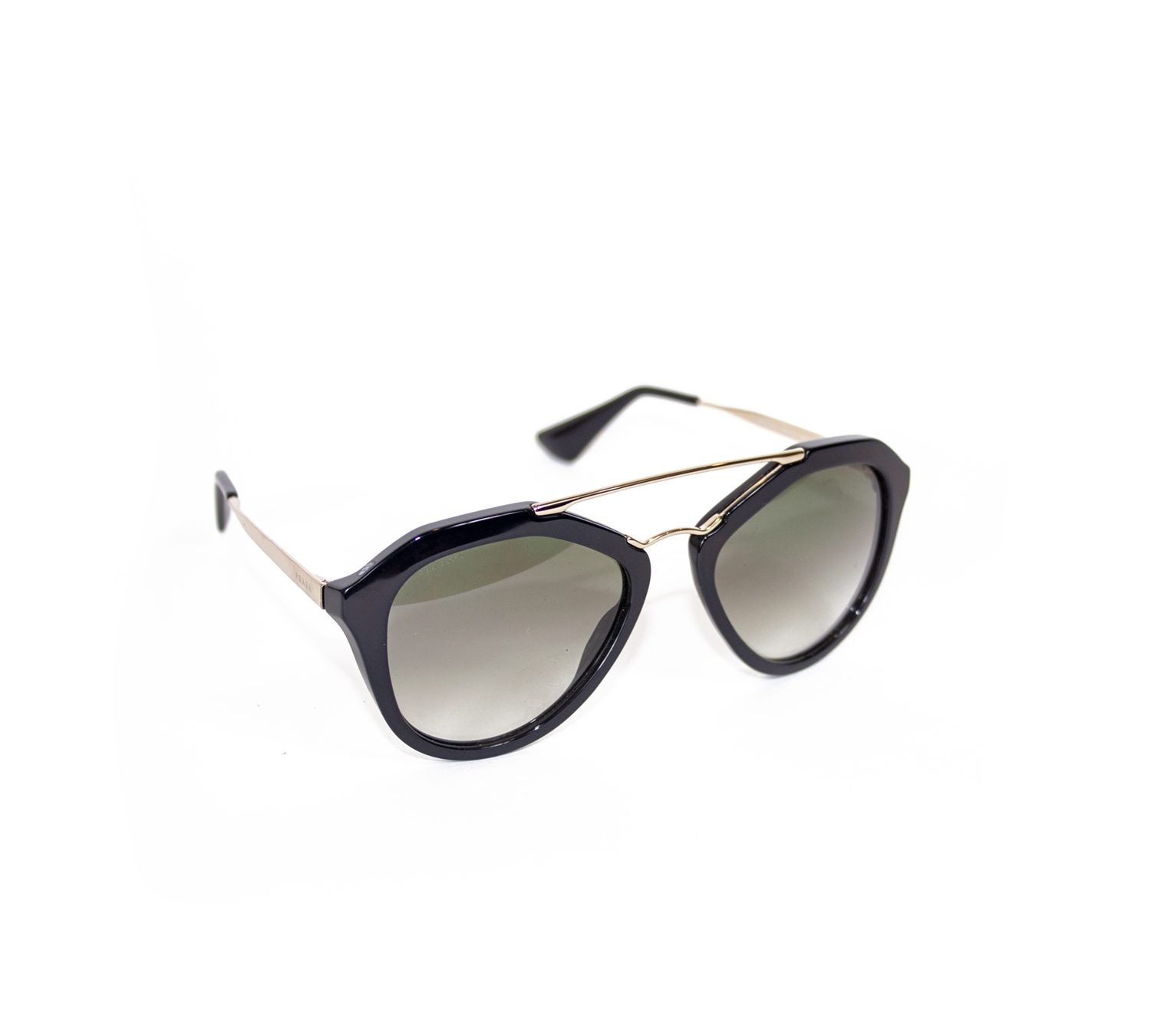 Prada Black Golden Sunglasses