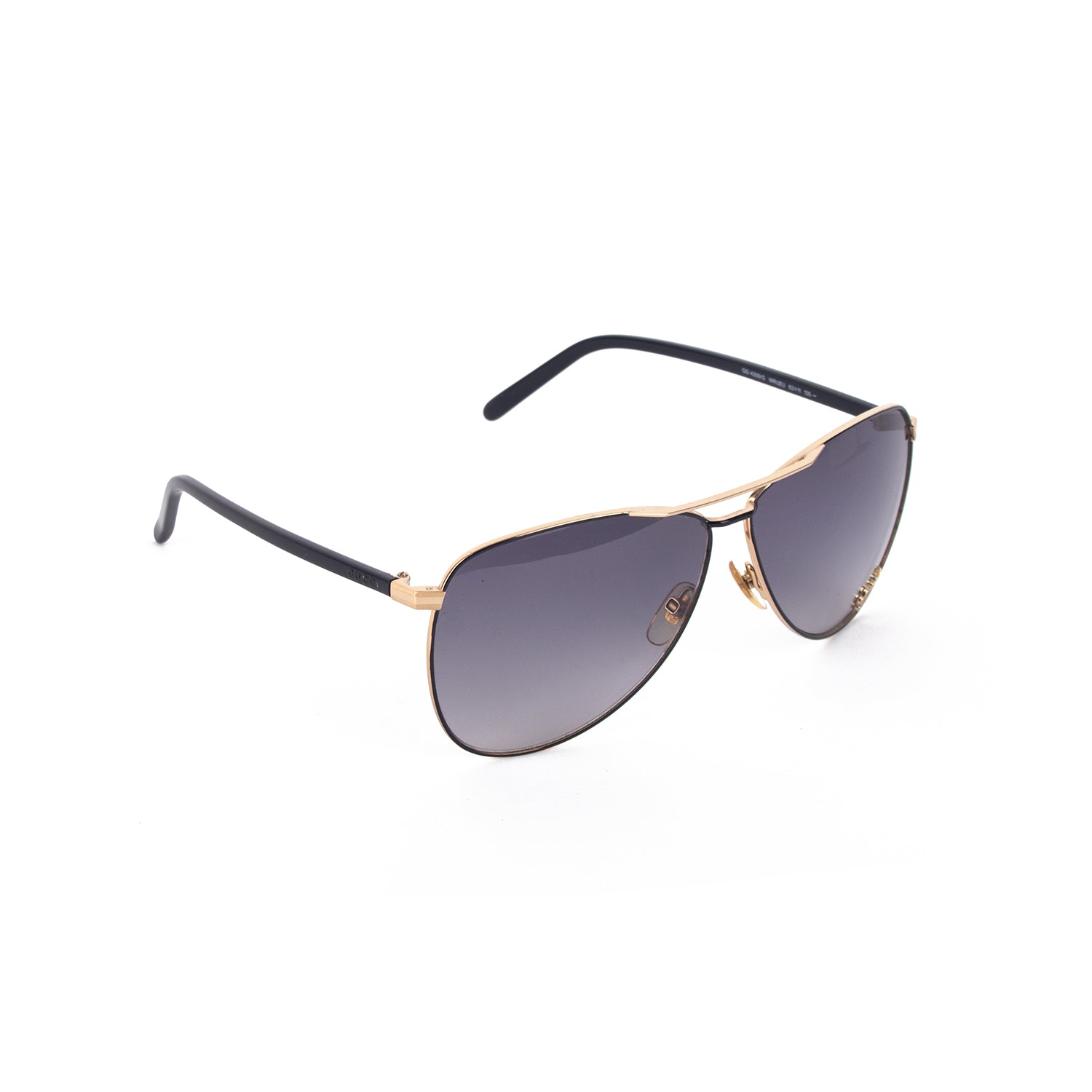 GG Golden/ black Frame Sunglasses