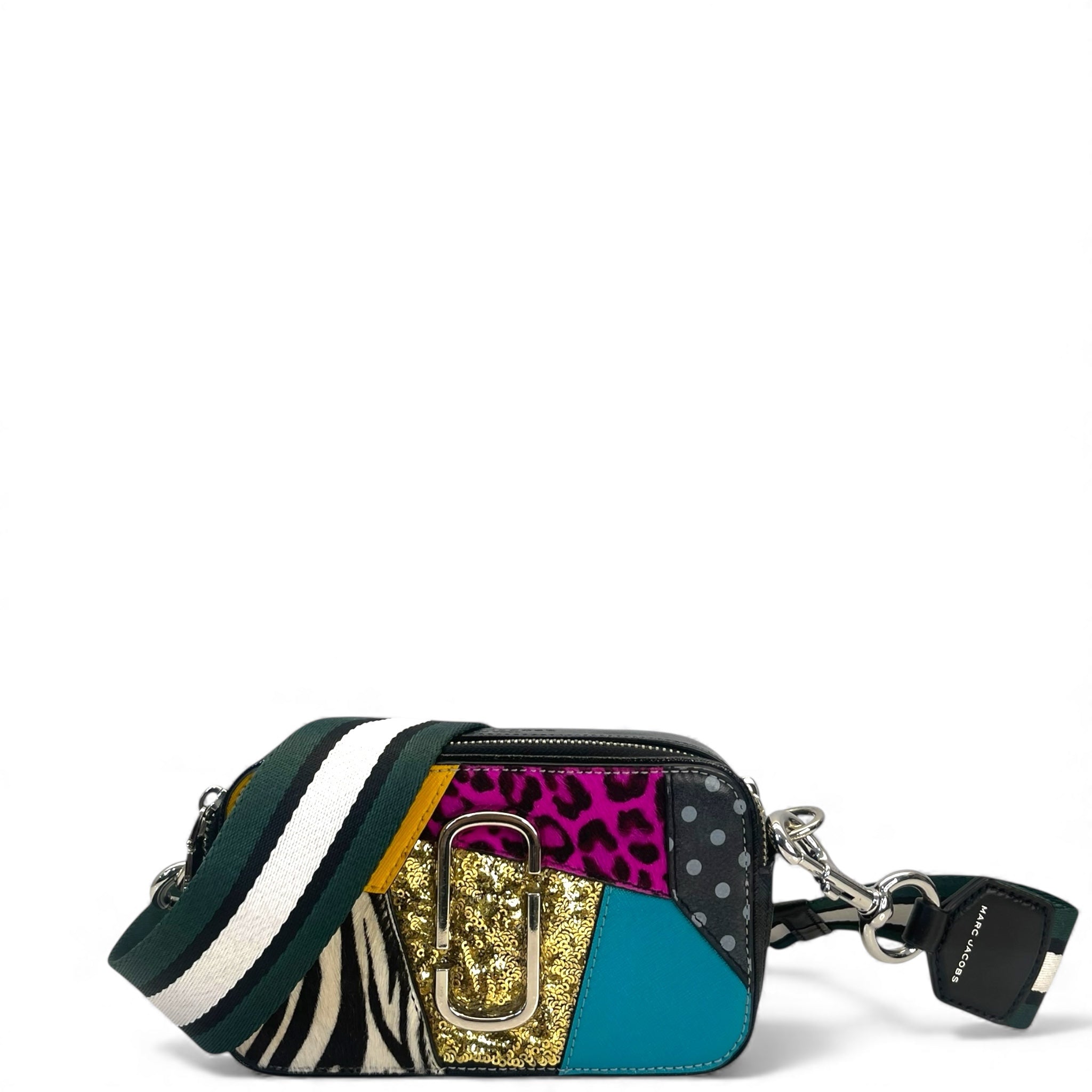 Marc Jacobs Snapshot Punk Patchwork Camera Bag