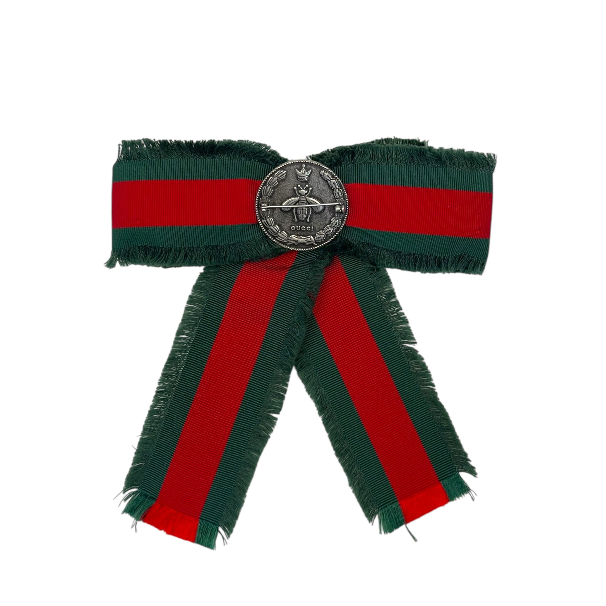 Gucci Web Bow Brooch