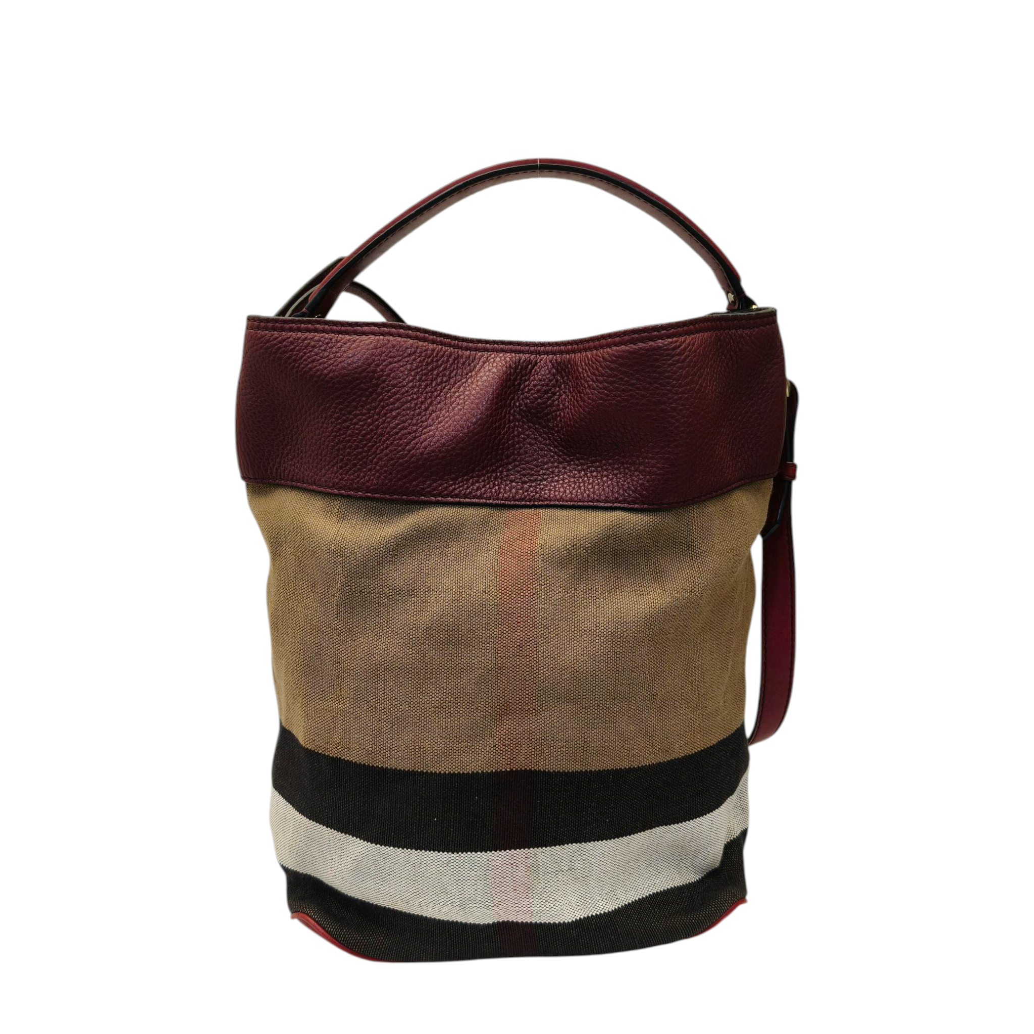 Burberry Ashby Cloth Handbag 