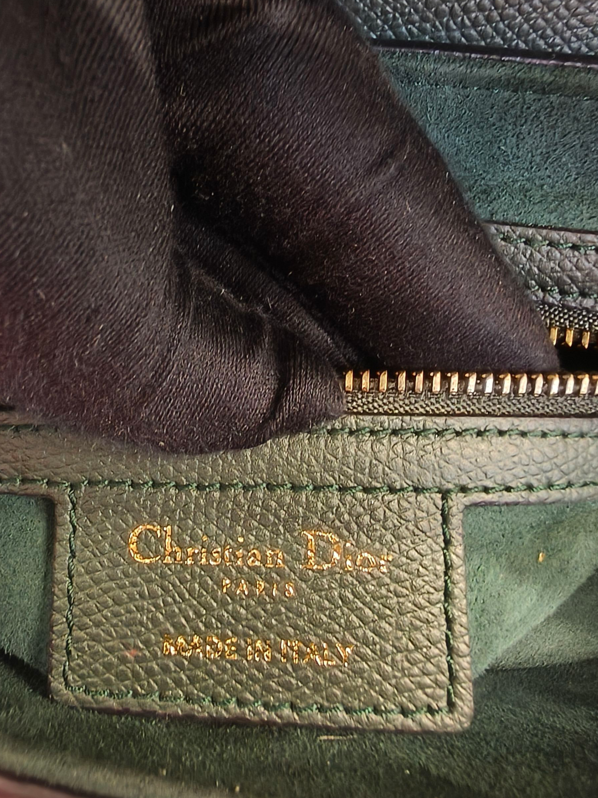 Christian Dior Dior Saddle M Bag 2019 Olive Green
