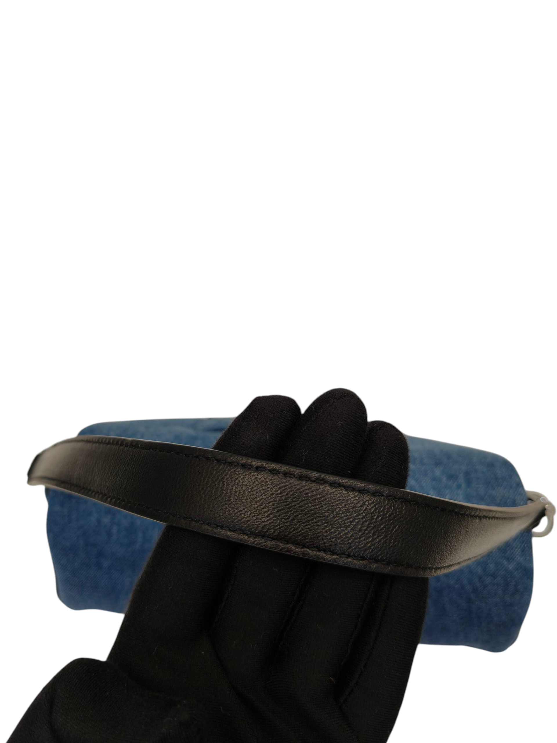 Jacquemus The Bambimou Les Sculptures Mini Puffed Denim Bag