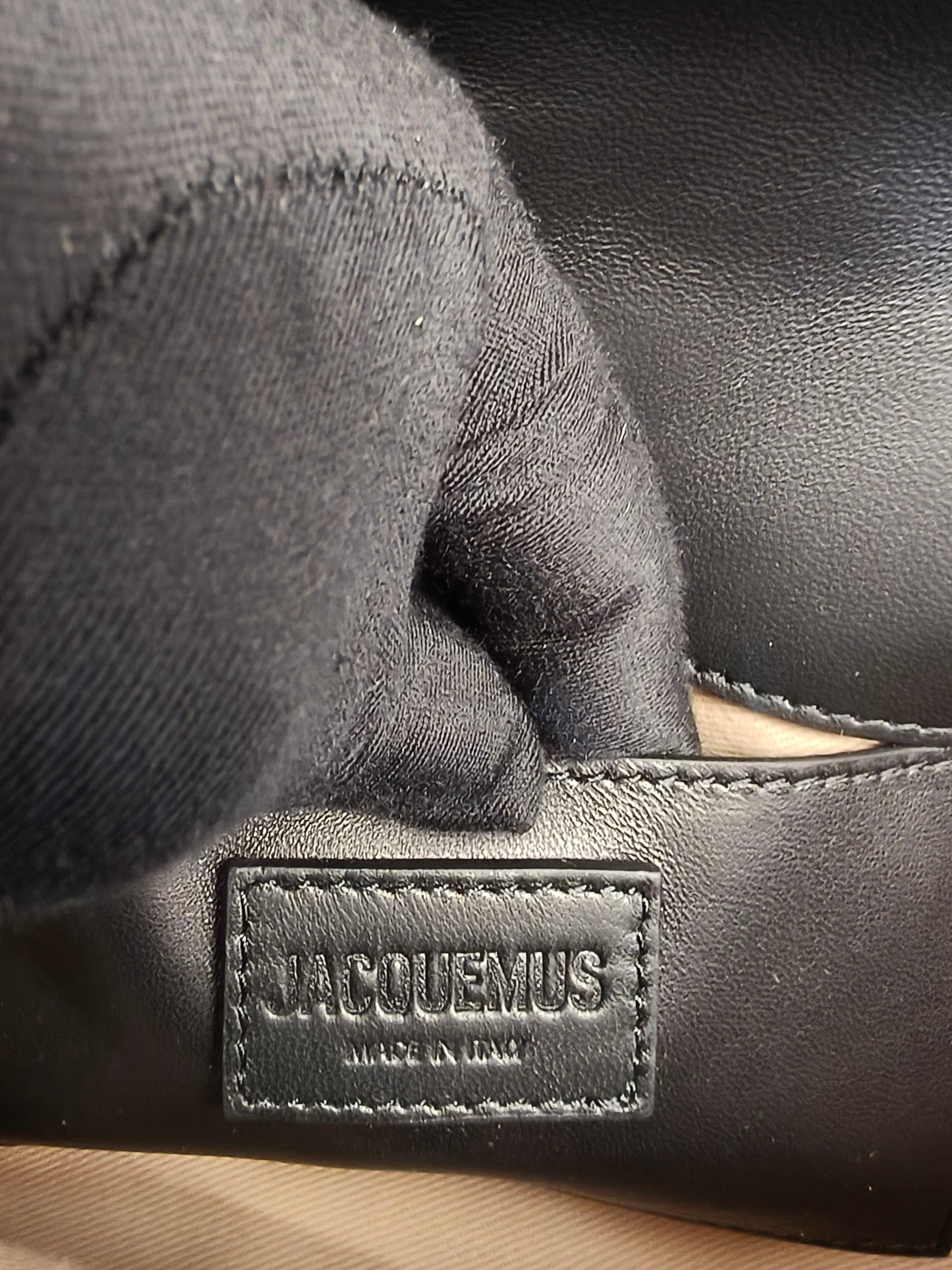 Jacquemus The Bambimou Les Sculptures Mini Puffed Denim Bag