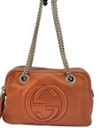 Gucci Metallic Soho chain shoulder bag