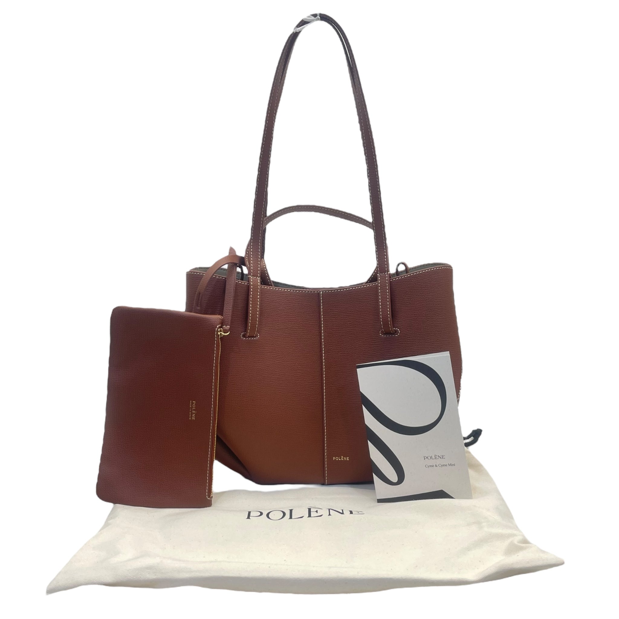 Polene Cyme Mini Cognac