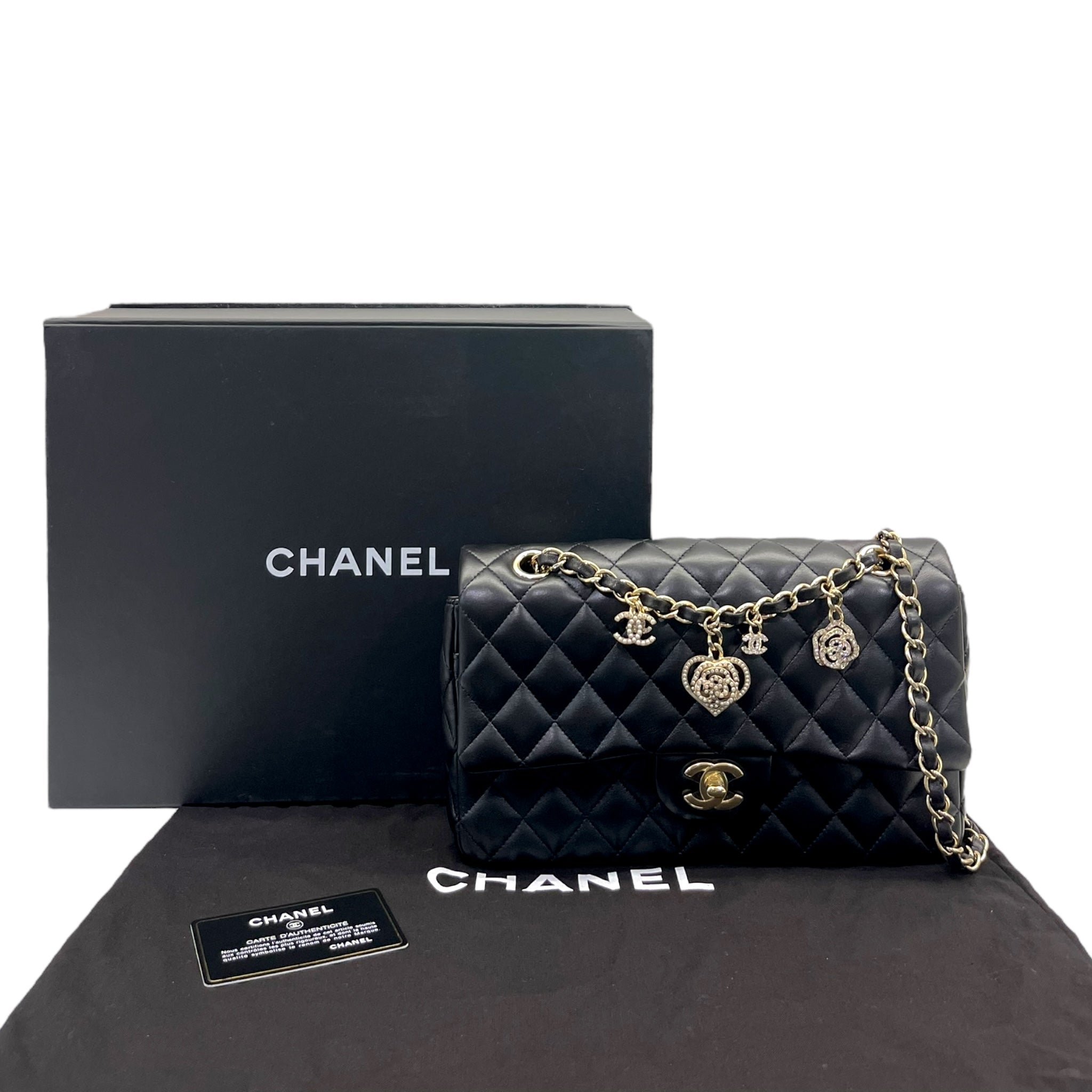 Chanel Classic Medium Lambskin Flap Bag Limited Edition