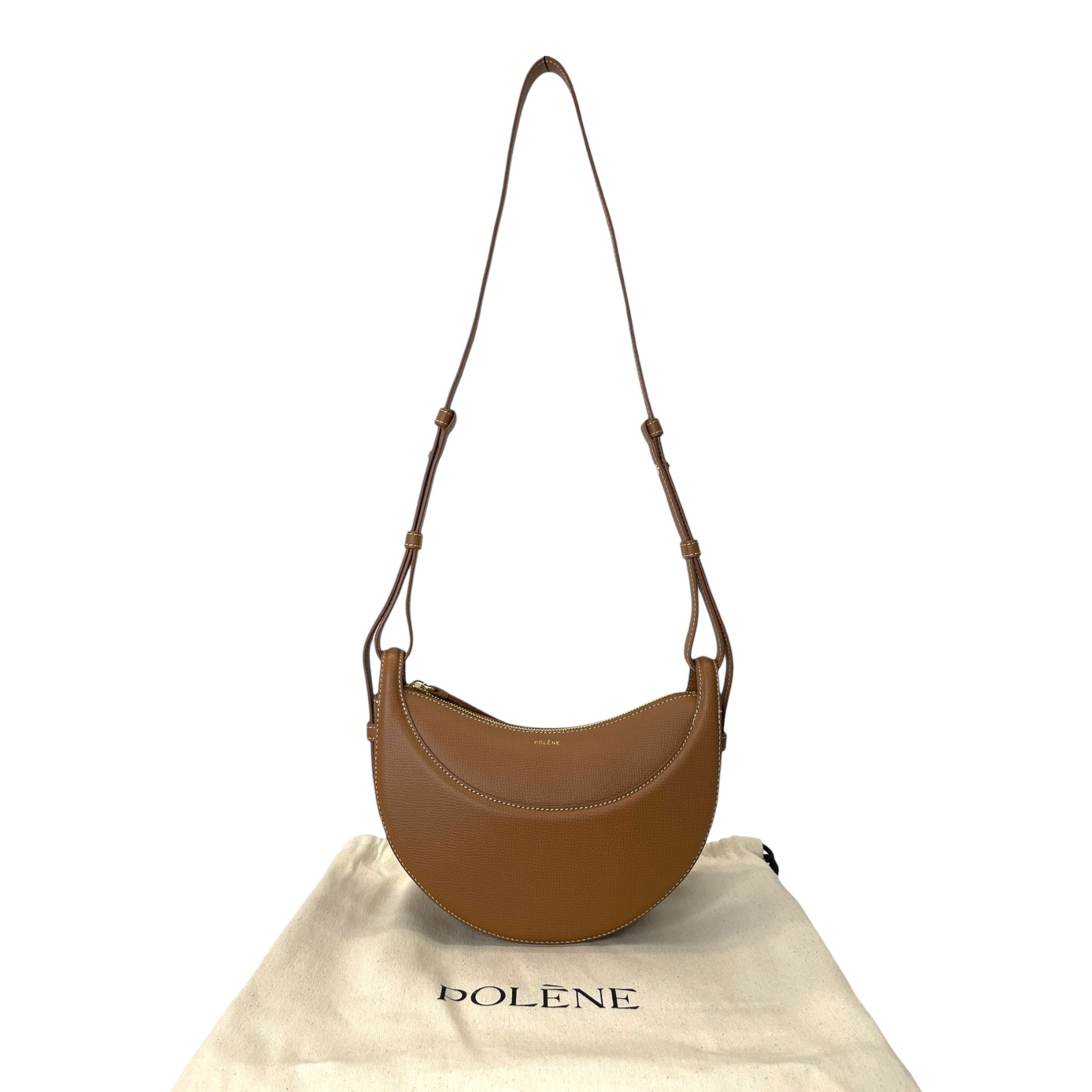 Polène Numéro Dix Camel Calf Leather