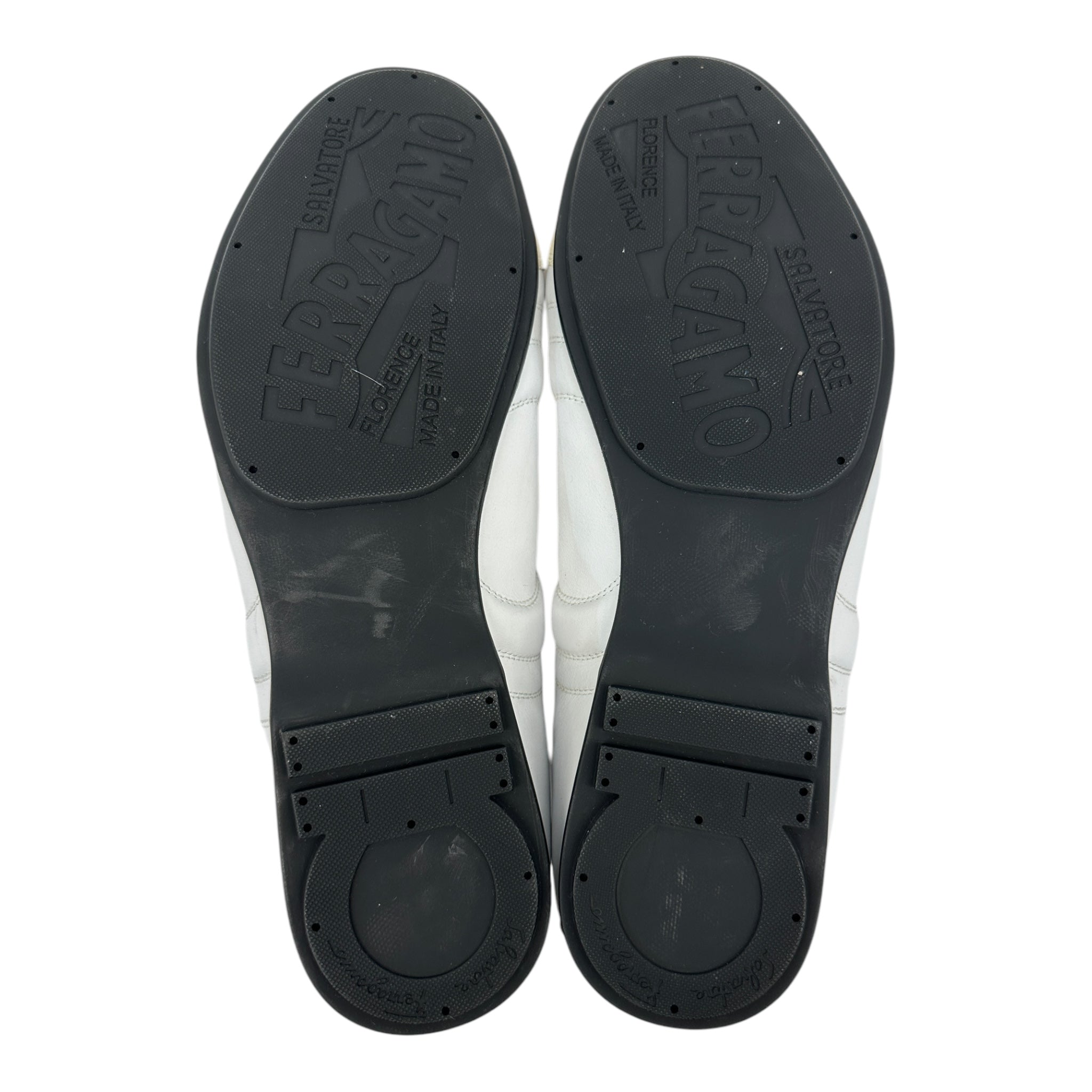 Salvatore Ferragamo White Shoes UK 7 (Women)