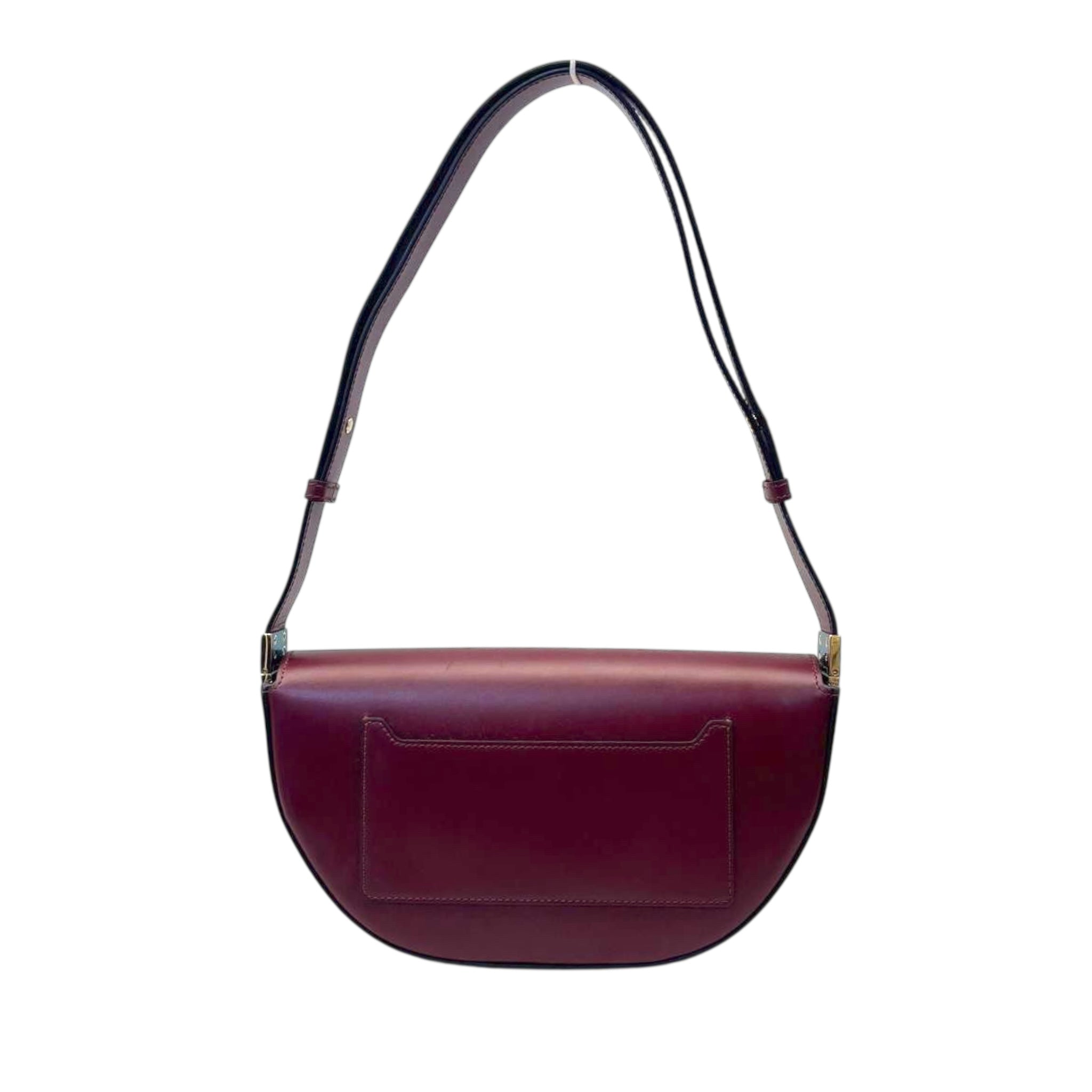 Burberry Burgundy Olympia Small Bag
