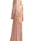 Dolly J Pink Tulle Sharara Set