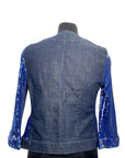 PINKO Jacket in Dark Blue Denim Size S