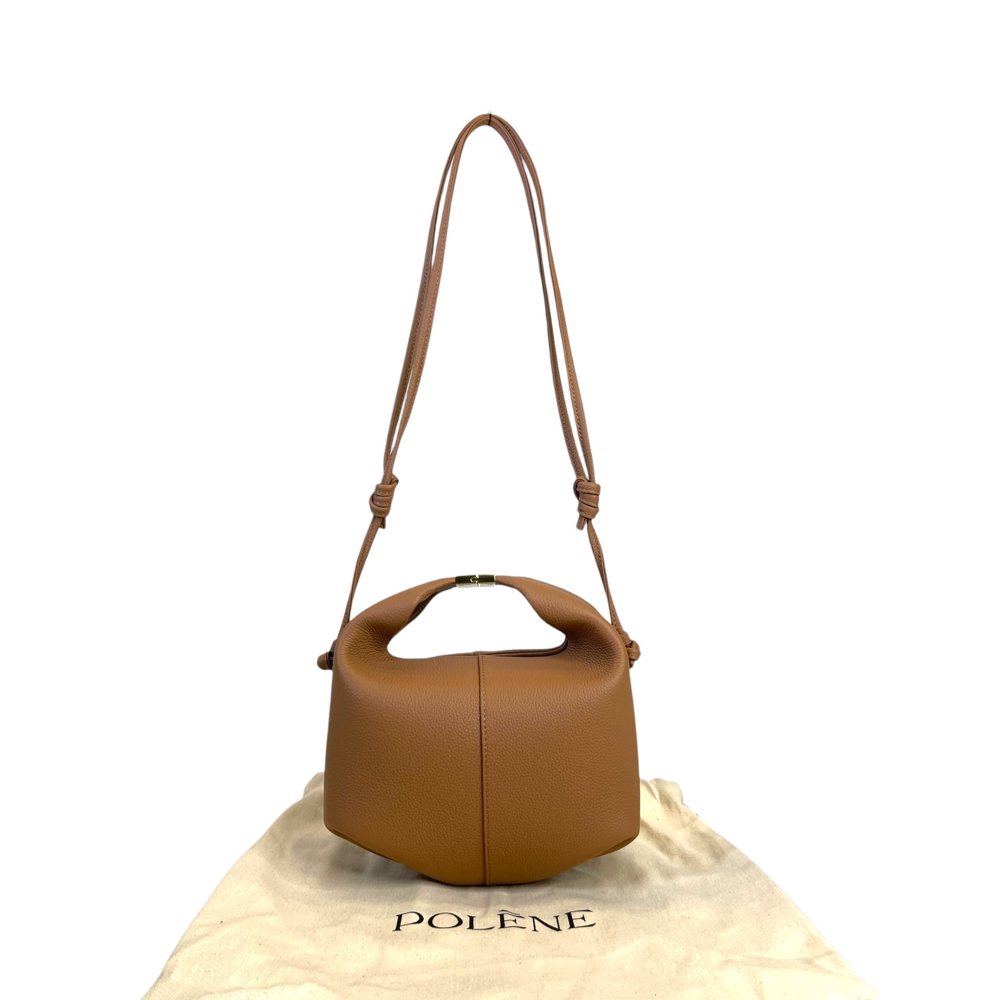 Polène Béri Textured Camel Calf Leather
