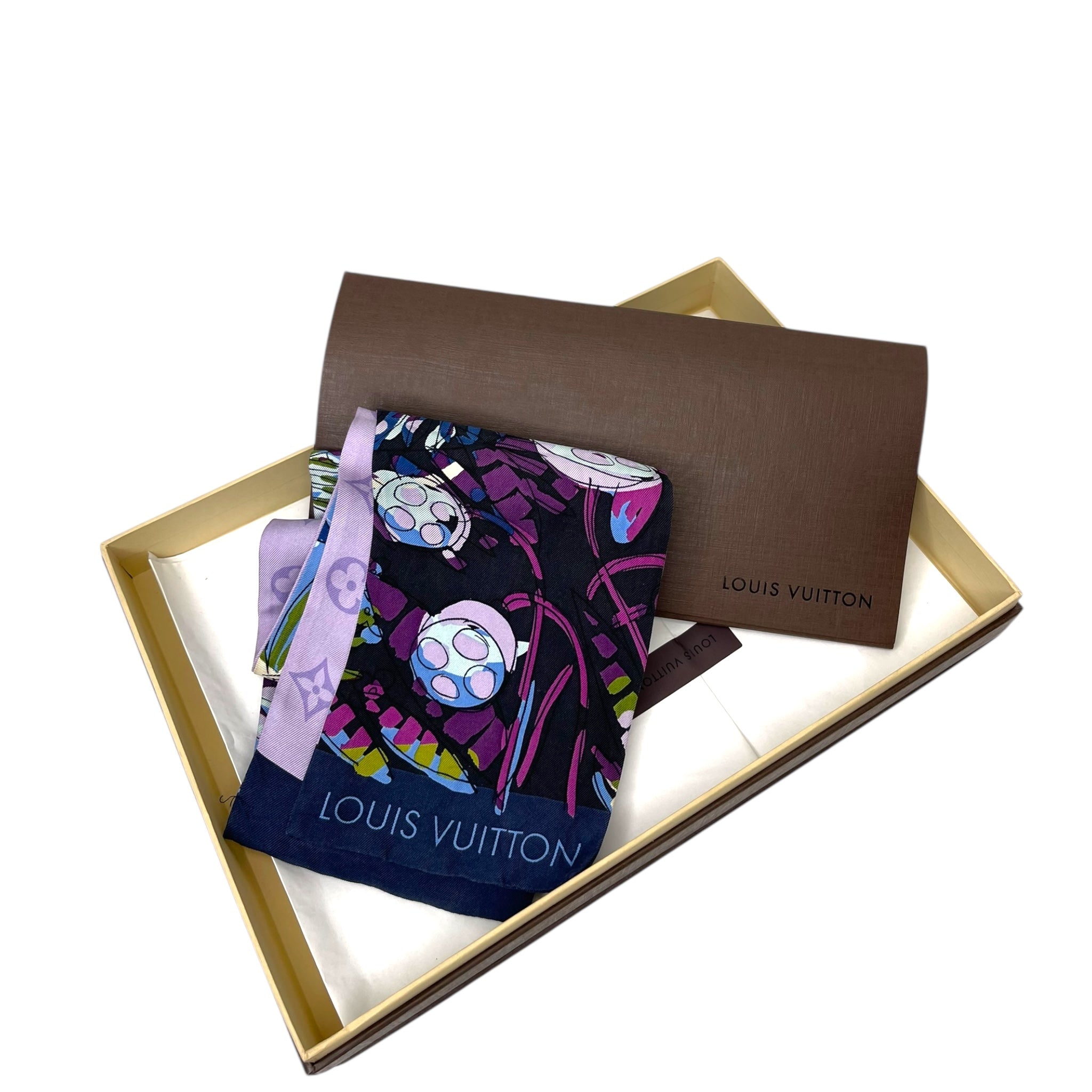 Louis Vuitton Silk Monogram Jungle 16 Bandeau