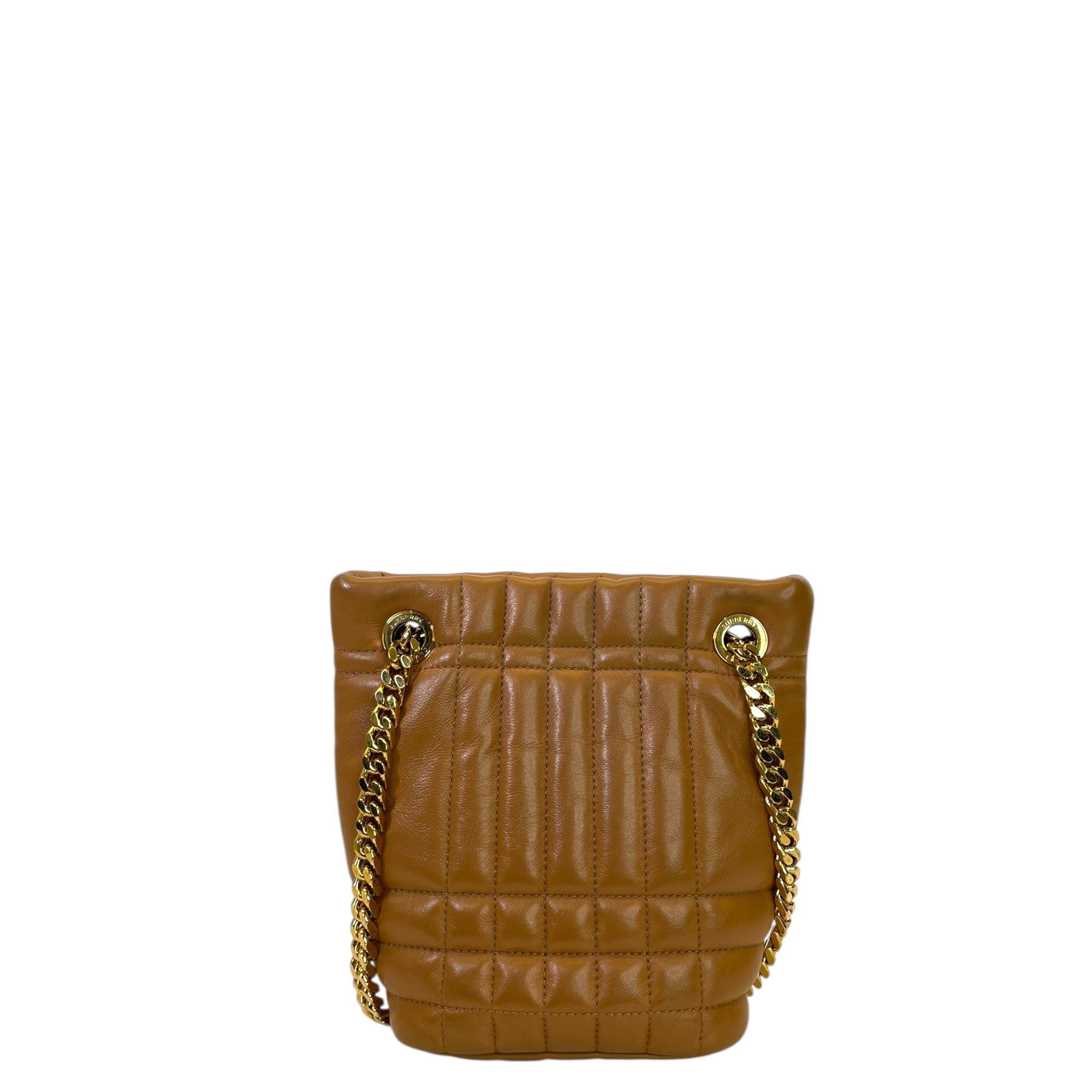 Burberry 'Lola Mini' bucket bag quilted lambskin leather