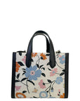 Kate Spade New York Flower Jacquard Manhattan Small Tote Bag