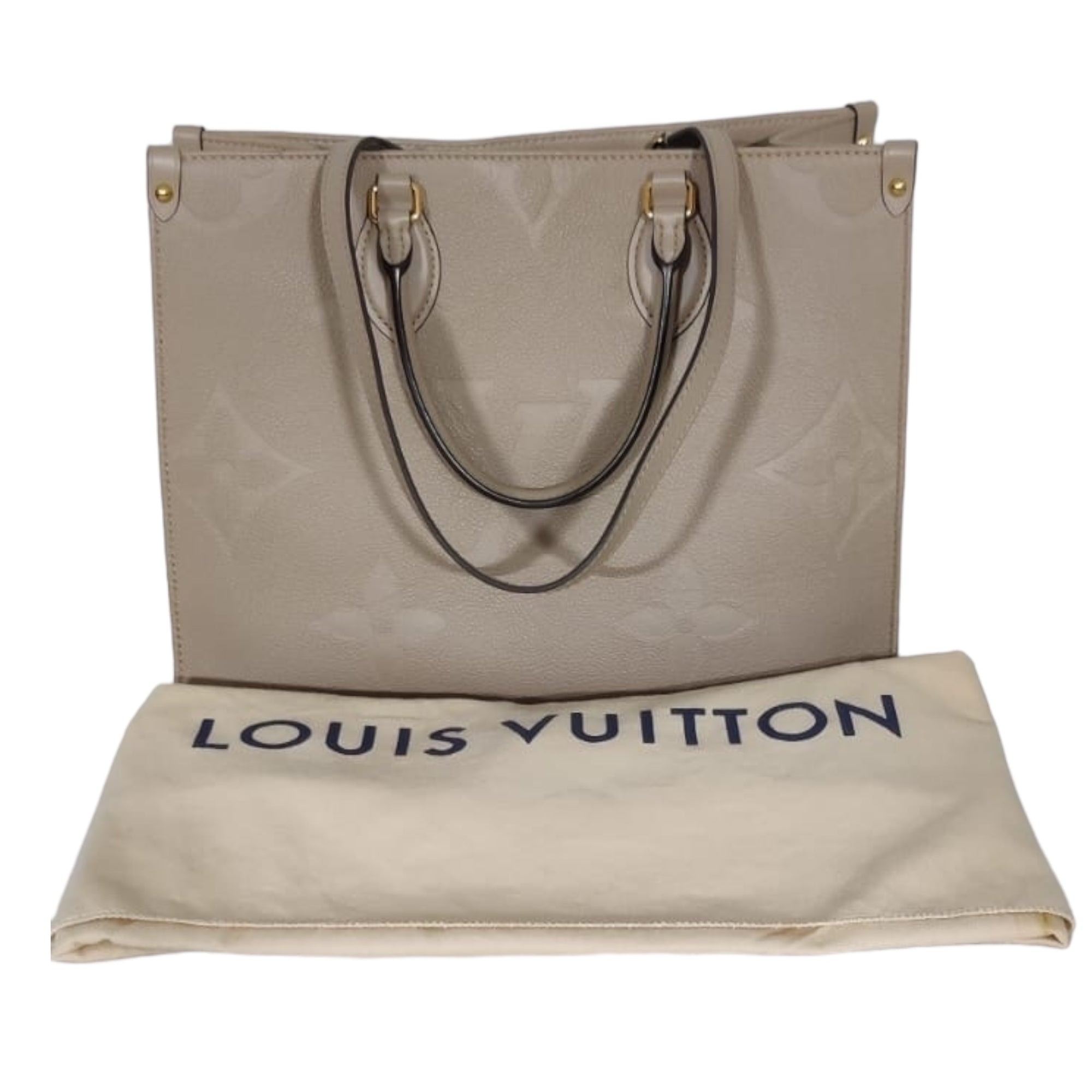 Louis Vuitton Onthego MM empriente leather