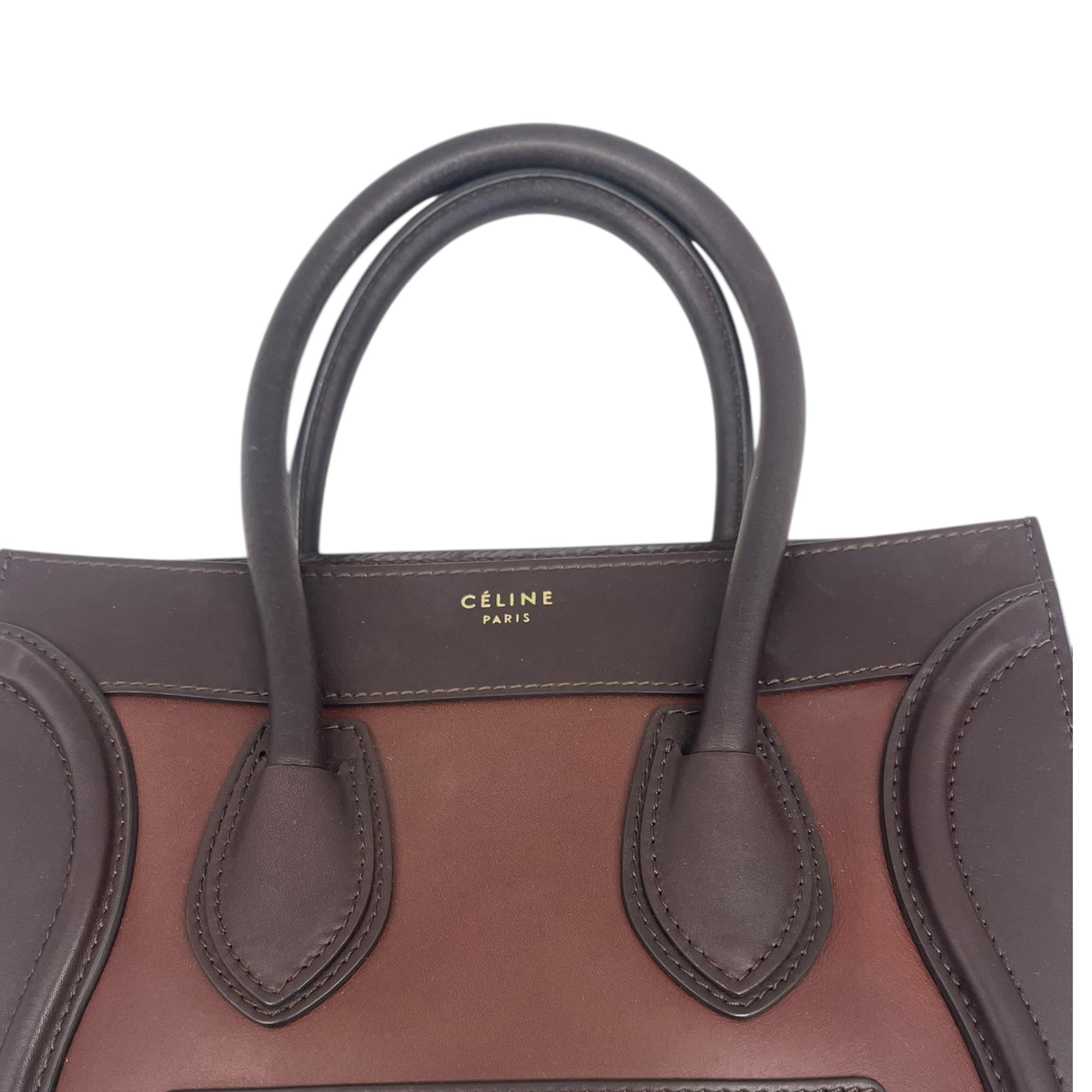 Celine Micro Luggage Tote Bag