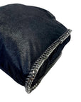 Stella McCartney Black Faux Leather Small Falabella Tote