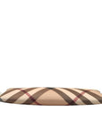 Burberry Long Nova Check Checked Studded Trim Clutch