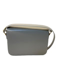 Celine Light Grey Leather Medium Triomphe Bag