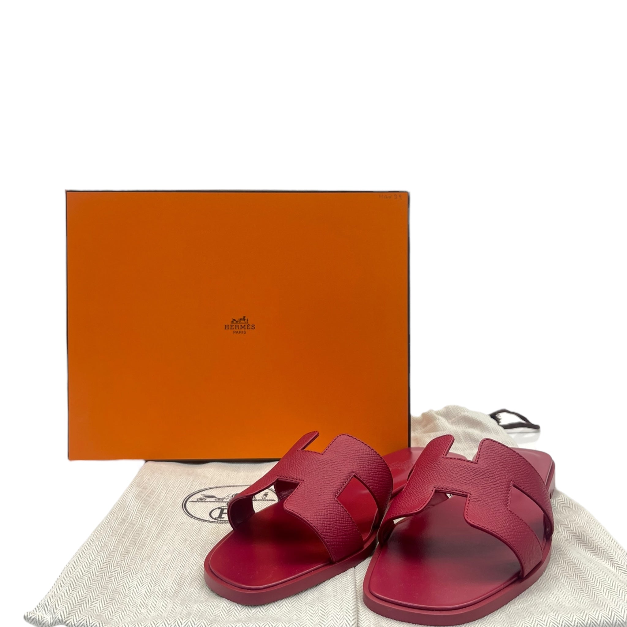 Hermes Oran EU 39 (Maroon)