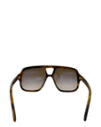 LOEWE EYEWEAR Aviator-style tortoiseshell acetate sunglasses