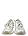 Valentino Garavani White Bounce Leather Trainers Size 6