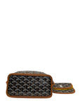 Goyard Anjou Mini Tote Black/Tan Goyardine