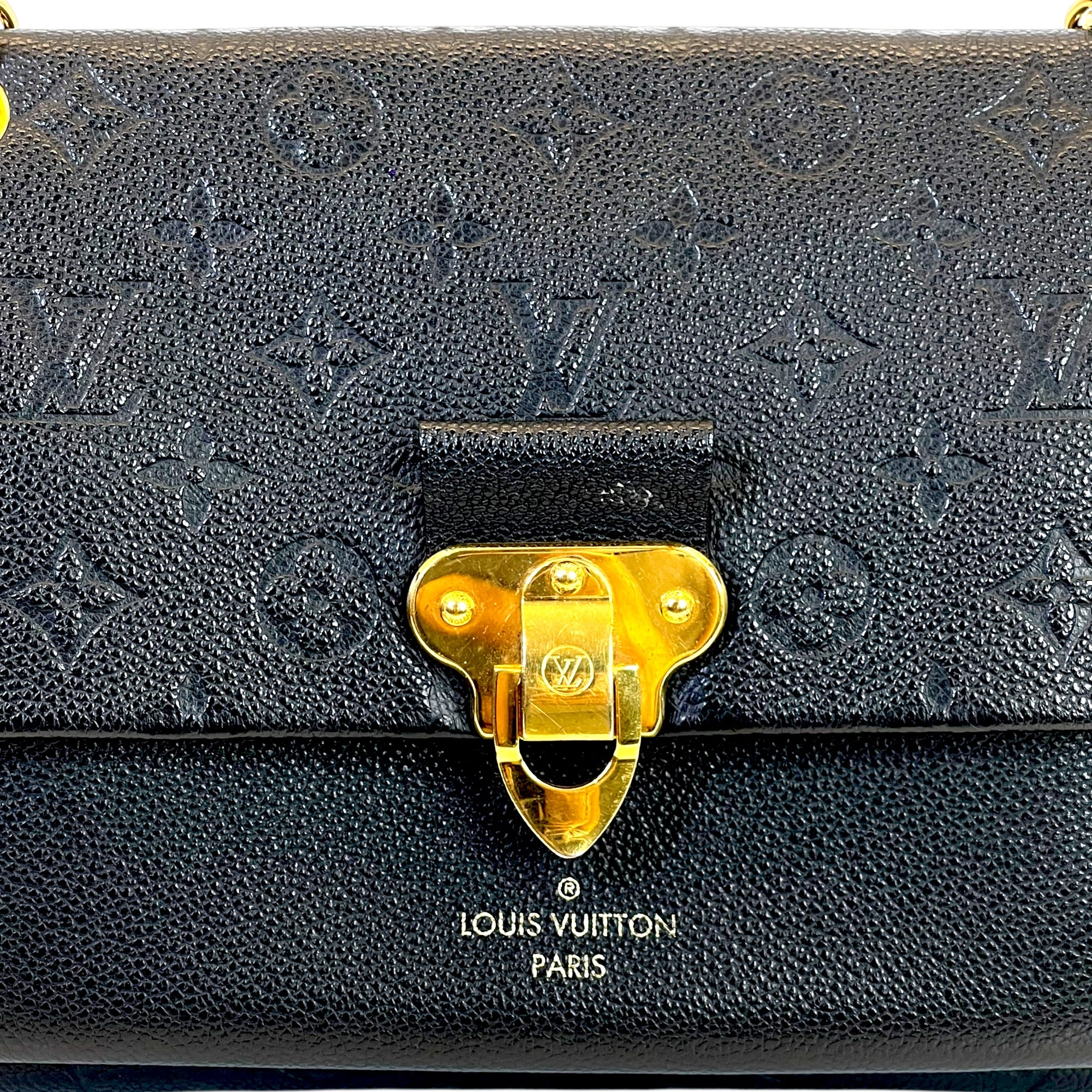 Louis Vuitton Vavin PM Bag Black Monogram Empreinte