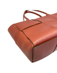 Bottega Veneta Rust Brown Leather Arco Tote Bag
