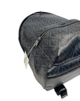 Christian Dior Rider Toile CD Diamond Black Backpack Bag